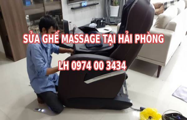 Sửa ghế massage tại Hải Phòng